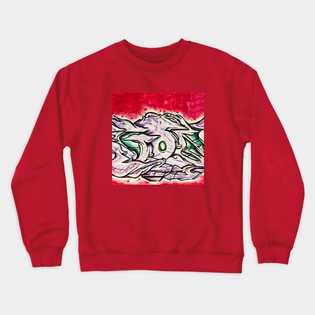 Graffiti art Crewneck Sweatshirt by dineshv